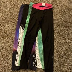 Leggings bundles Nike/Atlantic/Adidas/Fabletic